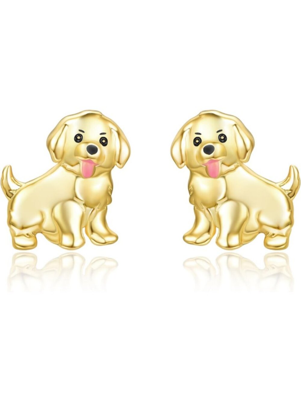 925 Sterling Silver Dog Breed Stud Earrings - Perfect Puppy Jewelry for Pet